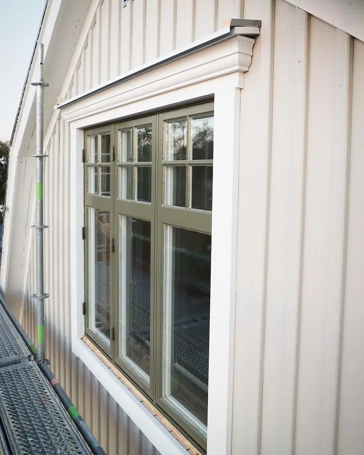 Fasadbyte och fasadrenovering utfört av Proffsbyggen – arbetsbild 1