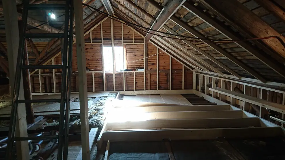 Vindsinredning – projektbild 2